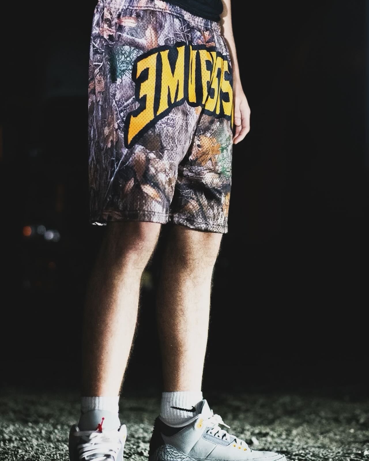 Me Versus Me “Camo” Mesh Shorts