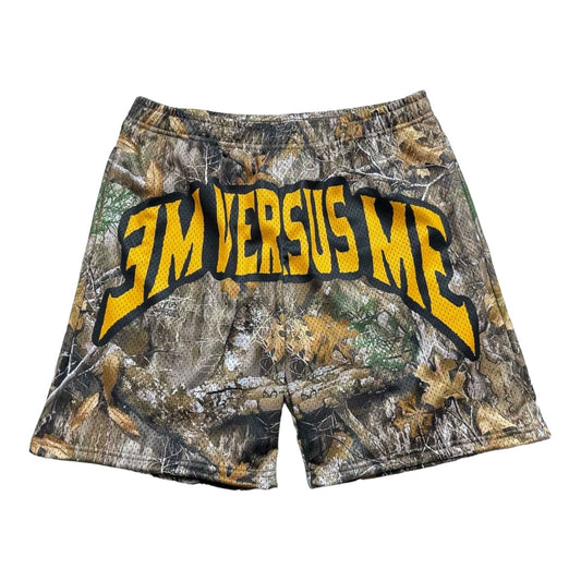 Me Versus Me “Camo” Mesh Shorts